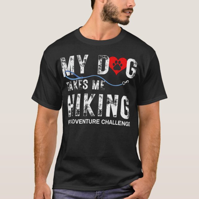 Camiseta Meu Cachorro Me Leva (Frente)