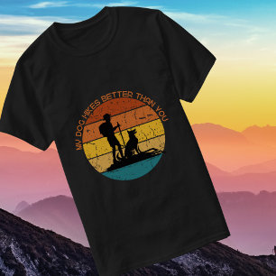 Camiseta Meu Cachorro Pica Melhor Do Que Você Passa Retro