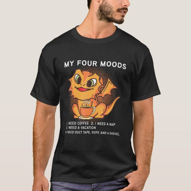 Camiseta Meu Café de Moods (Frente)