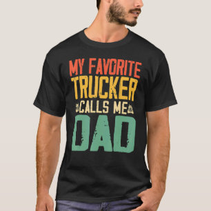 Camiseta Meu Caminhoneiro Favorito Me Chama De Retrô De Vin