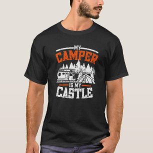 Camiseta Meu Camper É Meu Camping De Camper Caravan