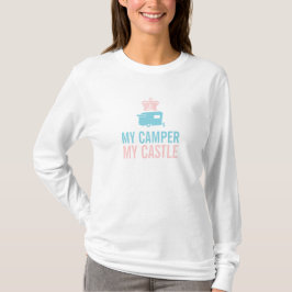Camiseta Meu campista meu castelo - Tshirt engraçado do