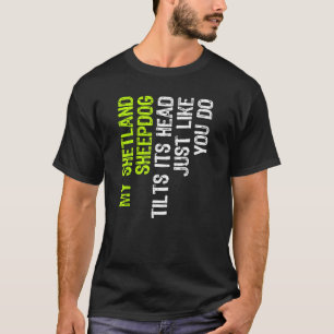 Camiseta Meu Cão-De-Orelha Abraça Sua Cabeça Assim Como Voc