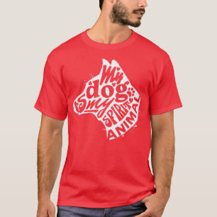 Camiseta Meu Cão é o meu Espírito Animal Pet Lovers