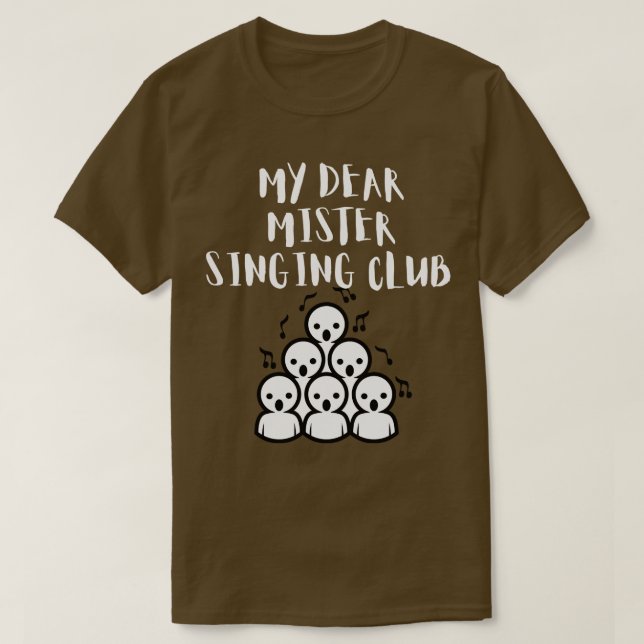 Camiseta Meu caro Senhor Cantando Club (Frente do Design)