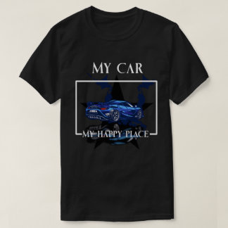 Camiseta Meu Carro Meu Feliz Lugar T-Shirt