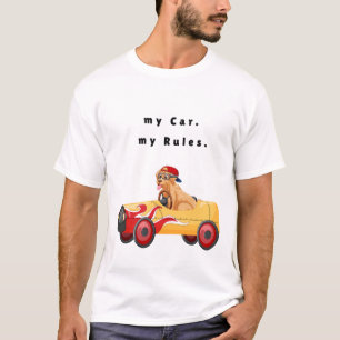 Camiseta Meu Carro, minhas Regras.