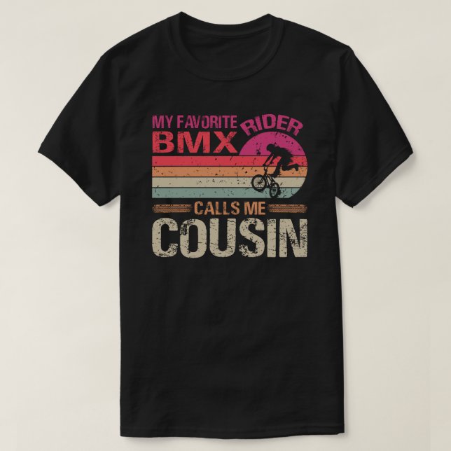 Camiseta Meu Cavaleiro BMX Favorito Me Chama de Dia de os p (Frente do Design)