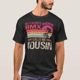 Camiseta Meu Cavaleiro BMX Favorito Me Chama de Dia de os p