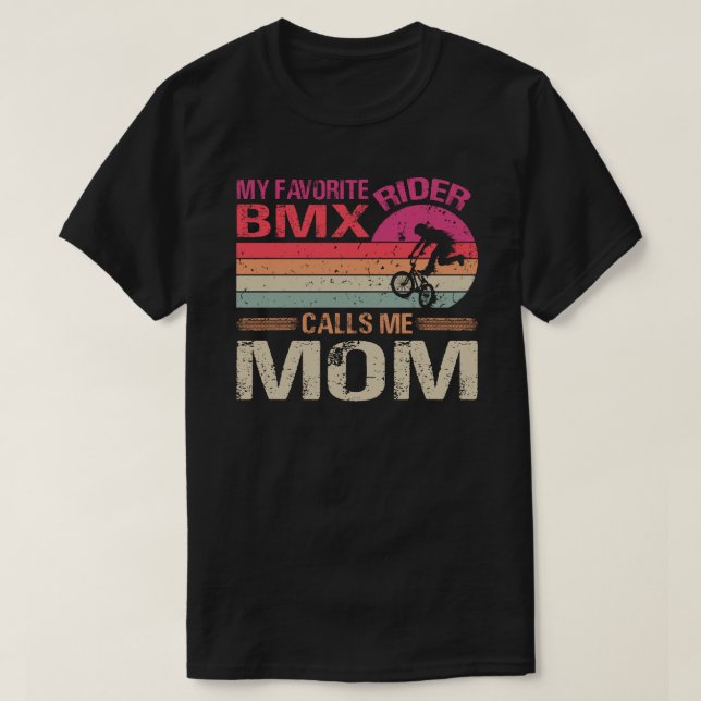 Camiseta Meu Cavaleiro BMX Favorito Me Chama De Dia de os p (Frente do Design)