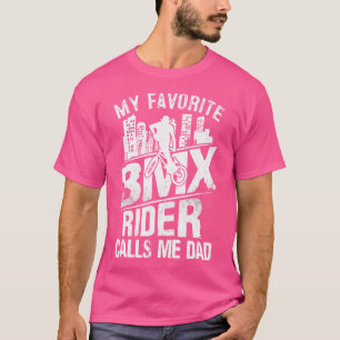 Camiseta Meu Cavaleiro Bmx Favorito Me Chama De Pai Engraça
