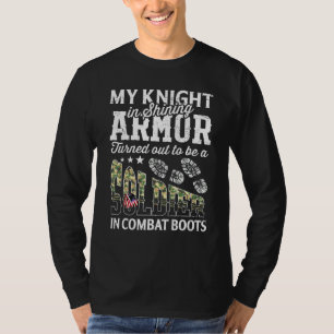 Camiseta Meu Cavaleiro de Armadura Reluzente Acabou por Ser
