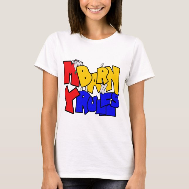 Camiseta Meu Celeiro Minhas Regras Tão Cabra (Frente)