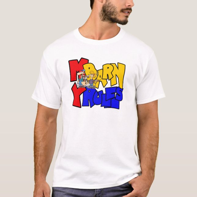 Camiseta Meu Celeiro Minhas Regras Vaca (Frente)