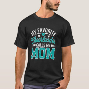 Camiseta Meu Cheerleader Favorito Me Chame Mãe Cheerhead M