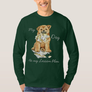 Camiseta Meu Chow Chow Comeu Meu Plano De Lição
