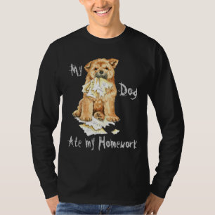 Camiseta Meu Chow Chow Comeu Meu Trabalho De Casa