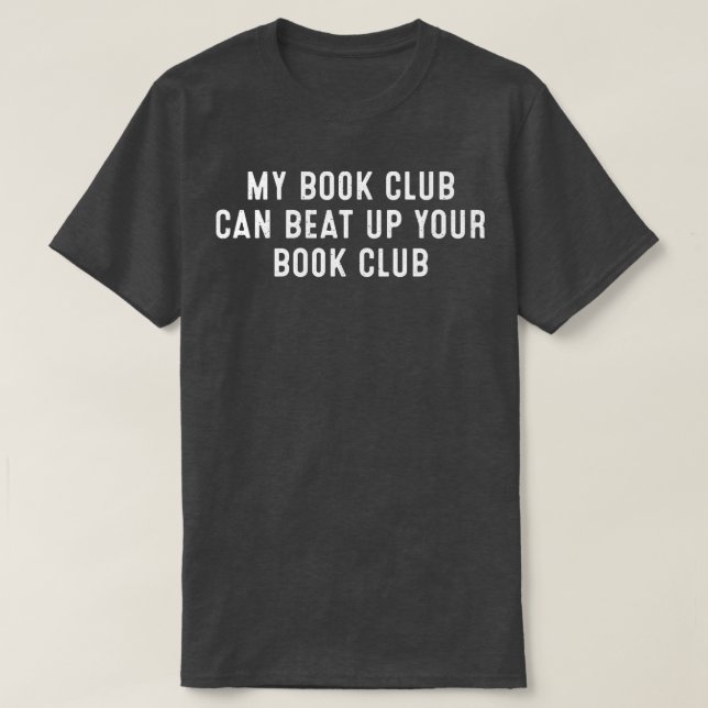 Camiseta Meu clube de livros só lê rótulos de vinho (Frente do Design)