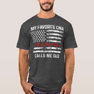 Camiseta Meu CNA favorito me chama de pai Equipes Médicas d