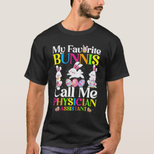 Camiseta Meu Coelhinho Favorito Me Chame De Assistente Médi