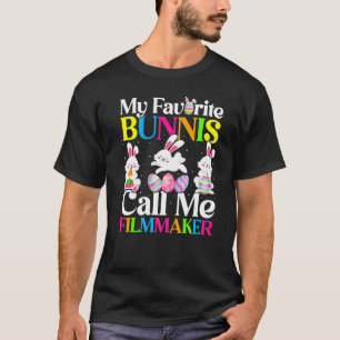 Camiseta Meu Coelhinho Favorito Me Chame De Páscoa Do Cinea