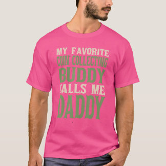 Camiseta Meu Coletor De Moedas Companheiro Favorito Papai C