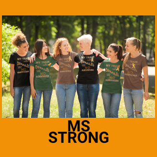 Camiseta Meu comboio de pensamento/MS ORANGE