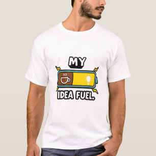 Camiseta Meu Combustível de Ideias – Engenheiro Elétrico En