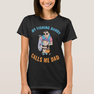 Camiseta Meu Companheiro de Pesca me chama de Pai
