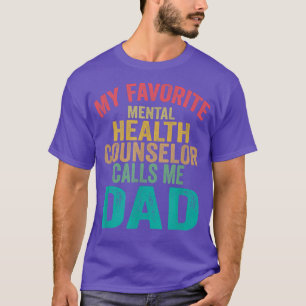 Camiseta Meu Conselheiro de Saúde Mental Favorito Me Chama