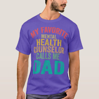 Camiseta Meu Conselheiro de Saúde Mental Favorito Me Chama 