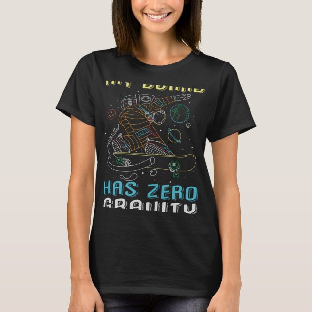 Camiseta Meu Conselho Tem Gravidade Zero na Terra na Superf (Frente)