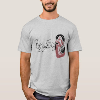Camiseta Meu coração ama a música