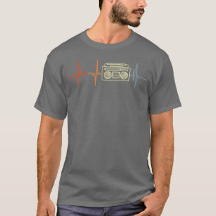Camiseta Meu Coração Bate Para Amigo Da Música Hip Hop