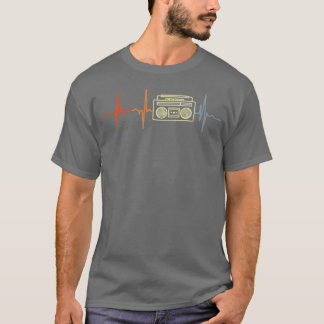 Camiseta Meu Coração Bate Para Amigo Da Música Hip Hop