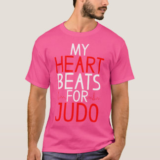 Camiseta Meu Coração Bate Por Judo