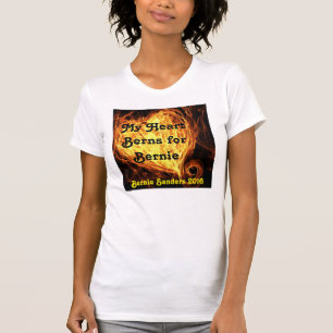 Camiseta Meu Coração Berns para Bernie T-Shirt
