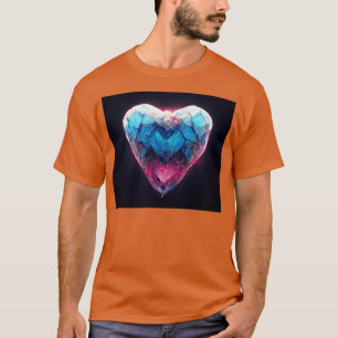 Camiseta Meu coração de diamante