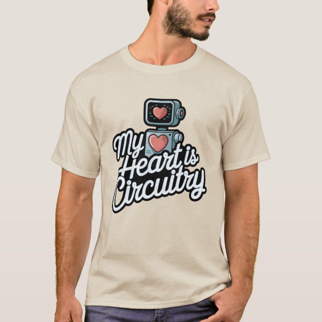 Camiseta Meu Coração é Circuito (Frente)