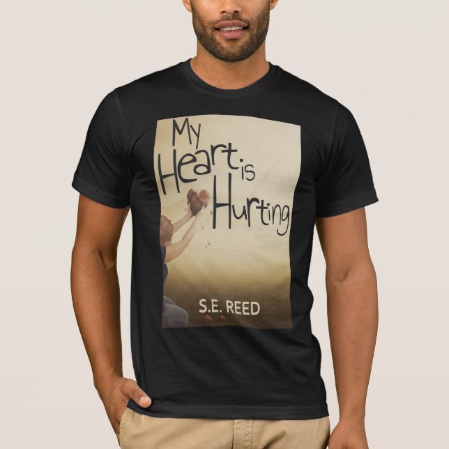 Camiseta Meu Coração Está Doendo  (Frente)