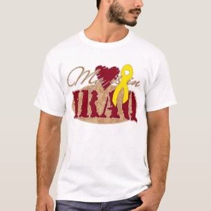 Camiseta Meu coração está em Iraque