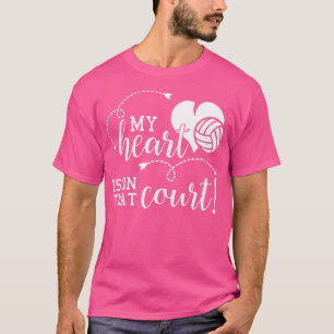 Camiseta Meu Coração Está No Segundo grau Do Tribunal De Vo
