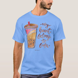 Camiseta Meu Coração Pertence a Boba