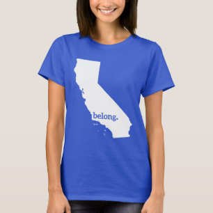Camiseta Meu Coração Pertence À Califórnia