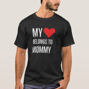 Camiseta Meu Coração Pertence À Cotação De Aniversári