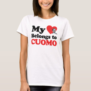 Camiseta Meu Coração Pertence a Cuomo