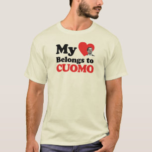 Camiseta Meu Coração Pertence a Cuomo