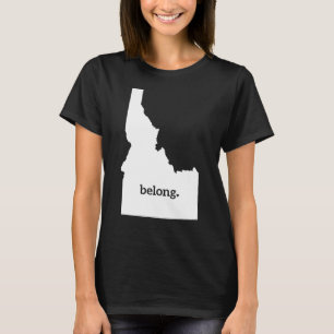 Camiseta Meu Coração Pertence A Idaho