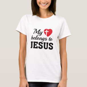 Camiseta Meu Coração Pertence A Jesus