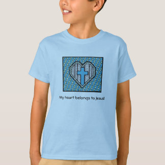 Camiseta Meu coração pertence a Jesus!